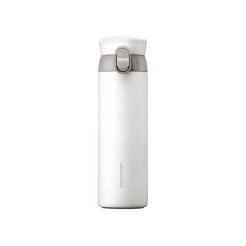 Bình Giữ Nhiệt LocknLock Wannabe One Touch 450ml - 4 màu (Đen, Hồng, Xám, Trắng) - LHC3240 image number null